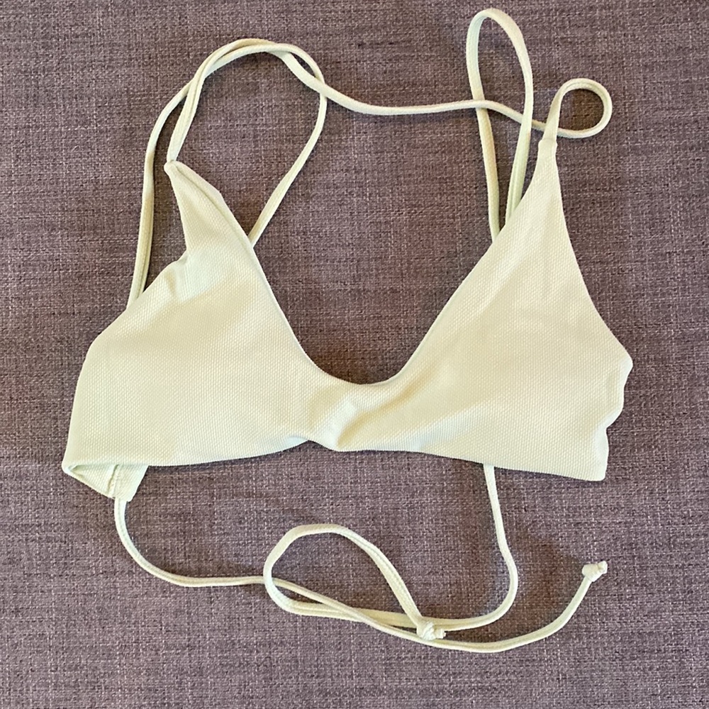 Textured mint green bikini - Picture 5 of 10